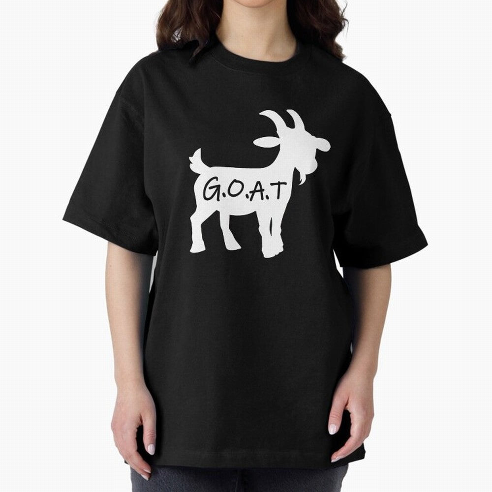 GOAT Oversized T-Shirt Follow Match Day Hype around FIFA World Cup 2026 USA Canada Mexico, Neymar, Portugal, Spain and Germany, Match Day Excitement, Supporter Culture, Golden Goals and Global Football Passion; Created for Match Day Parties, Soccer