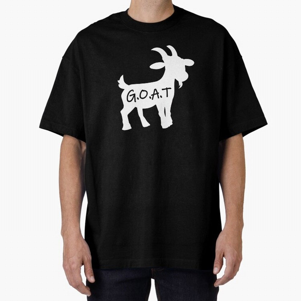 GOAT Oversized T-Shirt Follow Match Day Hype around FIFA World Cup 2026 USA Canada Mexico, Neymar, Portugal, Spain and Germany, Match Day Excitement, Supporter Culture, Golden Goals and Global Football Passion; Created for Match Day Parties, Soccer