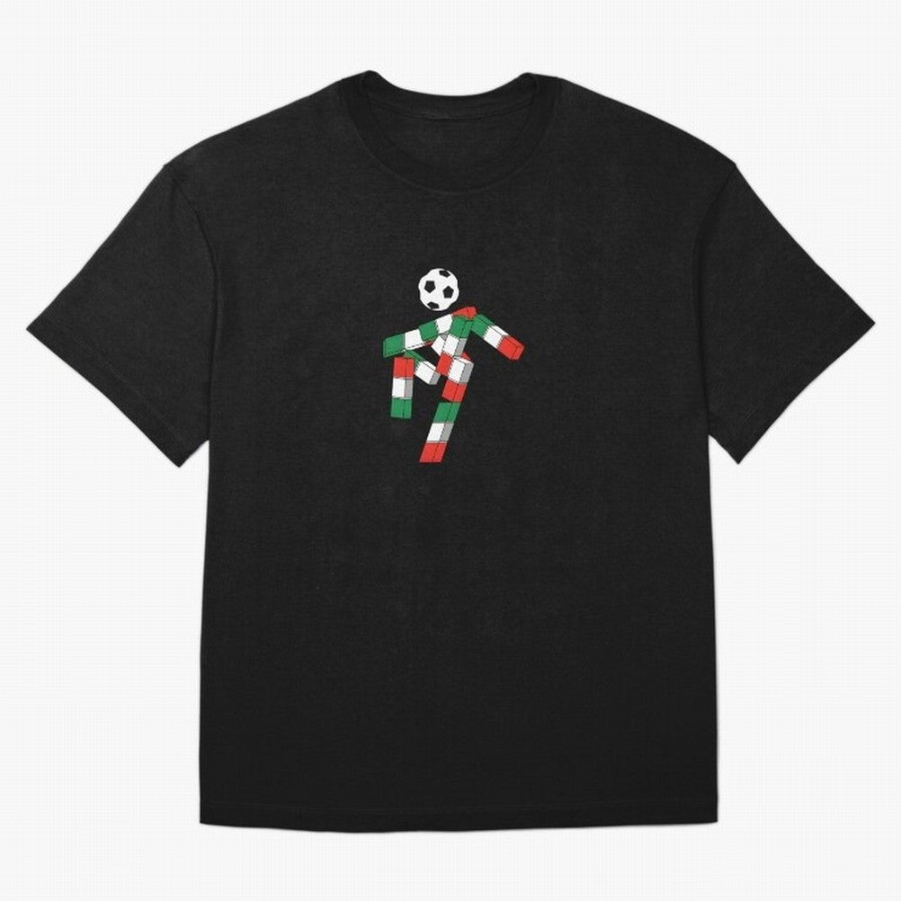 Ciao - World Cup 90' Mascote Logo Oversized T-Shirt Celebrate Global Passion for FIFA World Cup 2026 Connected to Neymar, Argentina, France and Brazil Energy, Game Day Rituals, Football Legends, Country Pride and the Road to the Final; Ideal for