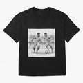 Virat and Ronaldo Oversized T-Shirt Make Memories around FIFA World Cup 2026 USA Canada Mexico Connected to Messi, France Energy, Classic Soccer Heritage, Championship Pressure, Fan Loyalty and International Pride; Perfect for Supporters Who Want