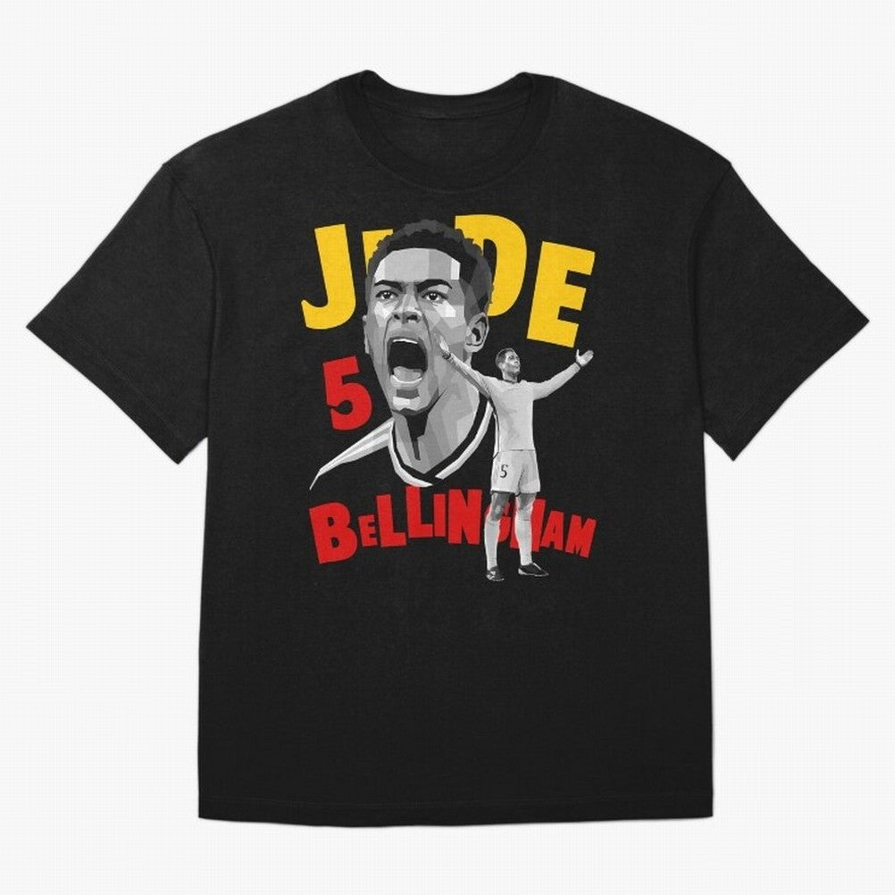 Jude Bellingham Oversized T-Shirt Join the Countdown to FIFA World Cup 2026 Group Stage Spirit, with Brazil, Portugal and Argentina, CR7, Football History, Final Match Energy, Crowd Noise and Once in a Lifetime Moments; Perfect for Fans,