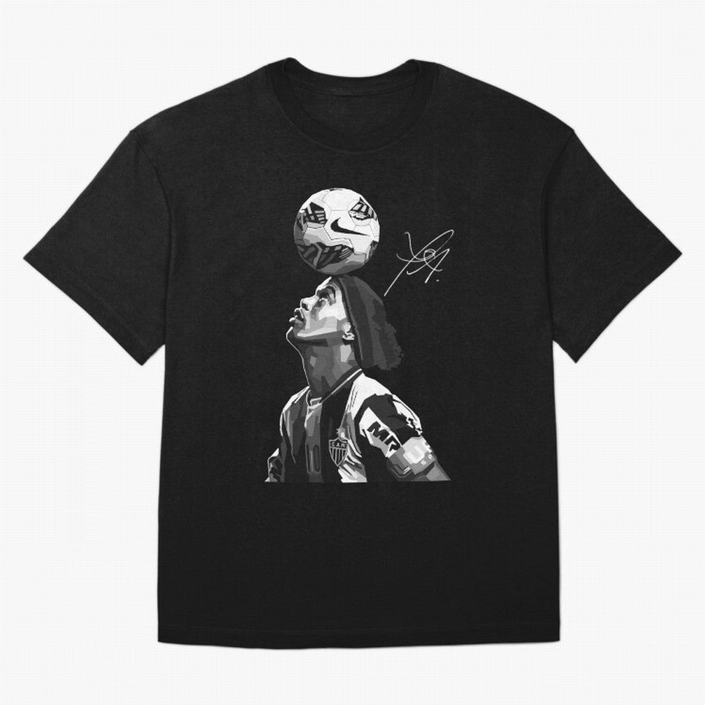 Ronaldinho Black and White Oversized T-Shirt Get Ready for FIFA World Cup 2026 Spirit, Built around Netherlands, Messi, Neymar and Mbappe, Football History, Final Match Energy, Crowd Noise and Once in a Lifetime Moments; Ideal for Fans Who Follow