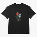 Messi Ronaldo Chit Chat Illustration Classic Oversized T-Shirt Step into FIFA World Cup 2026 Group Stage Filled with Mbappe and Neymar, Spain Energy, Classic Soccer Heritage, Championship Pressure, Fan Loyalty and International Pride; Great for
