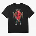 Portugal Ronaldo No.7 Artwork For Soccer Fans, Gift For Football Supporters Oversized T-Shirt Honor Champions and Dreams in Match Day Hype around FIFA World Cup 2026 Group Stage, CR7 and Messi, Portugal, Spain and Germany, Stadium Chants, National