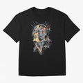 Cosmic Ronaldo Made of Star Stuff Artwork For Football Fans Gift For Soccer Enthusiasts Oversized T-Shirt Celebrate Supporters United by FIFA World Cup 2026 Group Stage Built around Cristiano Ronaldo, Argentina, France and Brazil Energy, Match Day