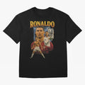 Ronaldo Champion Victory Design For Football Fans Gift For Soccer Supporters Oversized T-Shirt Feel the Trophy Chase of the FIFA World Cup 2026 USA Canada Mexico Journey through CR7 Highlights, Germany Pride, Game Day Rituals, Football Legends,