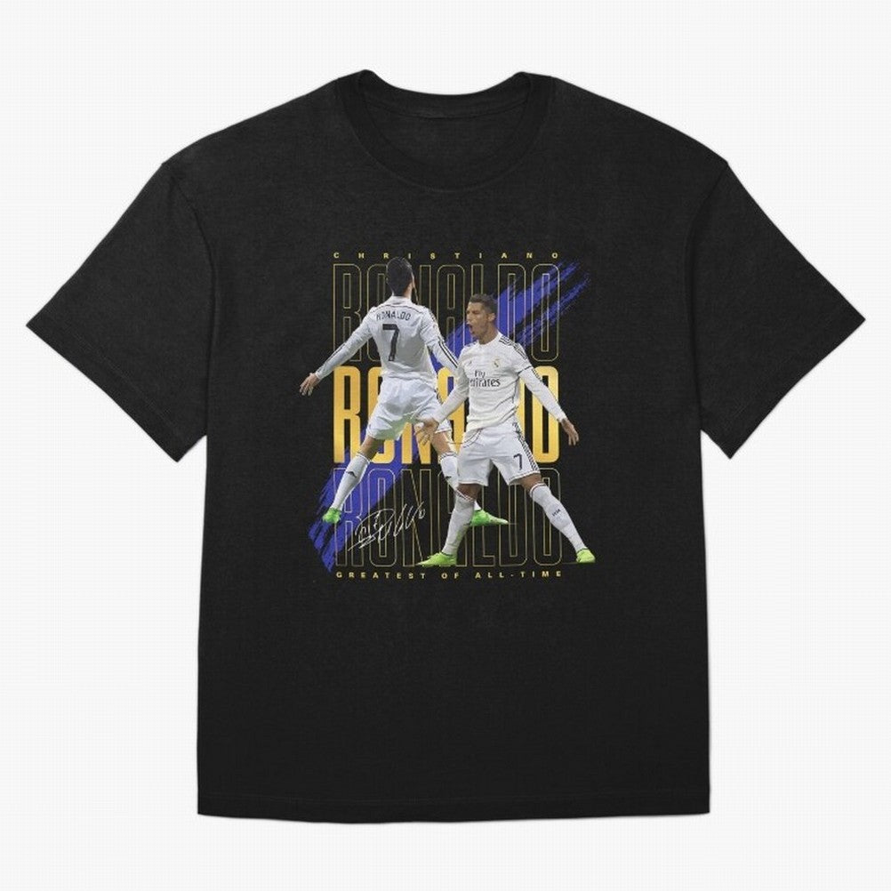 Ronaldo Soccer Legend Design For Football Fans Gift For Sports Enthusiasts Oversized T-Shirt Celebrate the Road through FIFA World Cup 2026 Driven by Mbappe and Neymar, Argentina, France and Brazil Energy, Match Day Excitement, Supporter Culture,