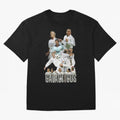 Real Madrid Galacticos Soccer Legends Collage Poster Oversized T-Shirt Bring Legendary Rivalry Energy to Match Day Hype around FIFA World Cup 2026 USA Canada Mexico, Messi and Cristiano Ronaldo, Netherlands, Tournament Hype, Historic Matchups,