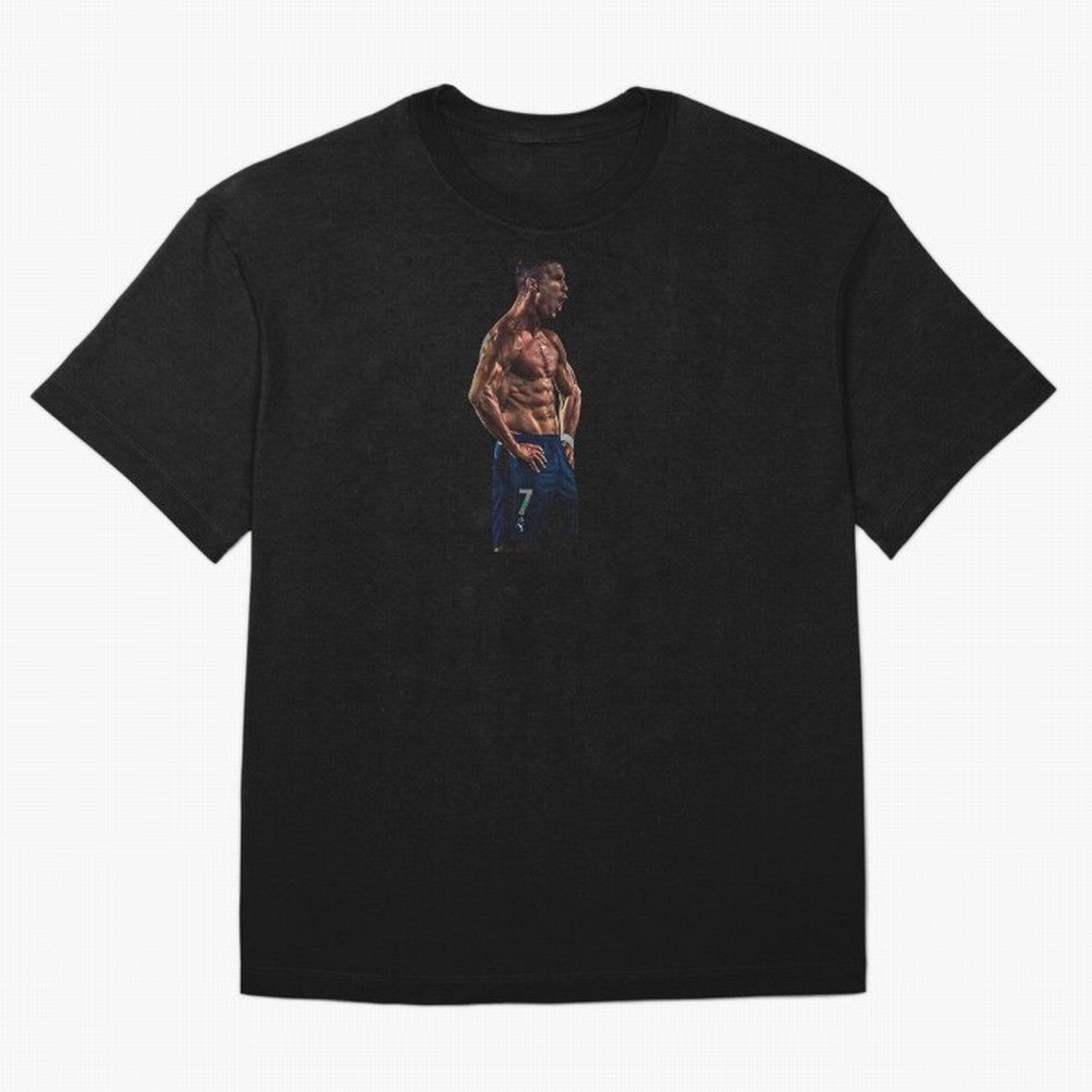 Christiano Ronaldo CR7 Oversized T-Shirt Bring Home the FIFA World Cup 2026 Group Stage Journey through Haaland Highlights, England Pride, Retro Football Energy, Iconic Rivalries, Trophy Chase Drama and Stadium Atmosphere; Built for Supporters