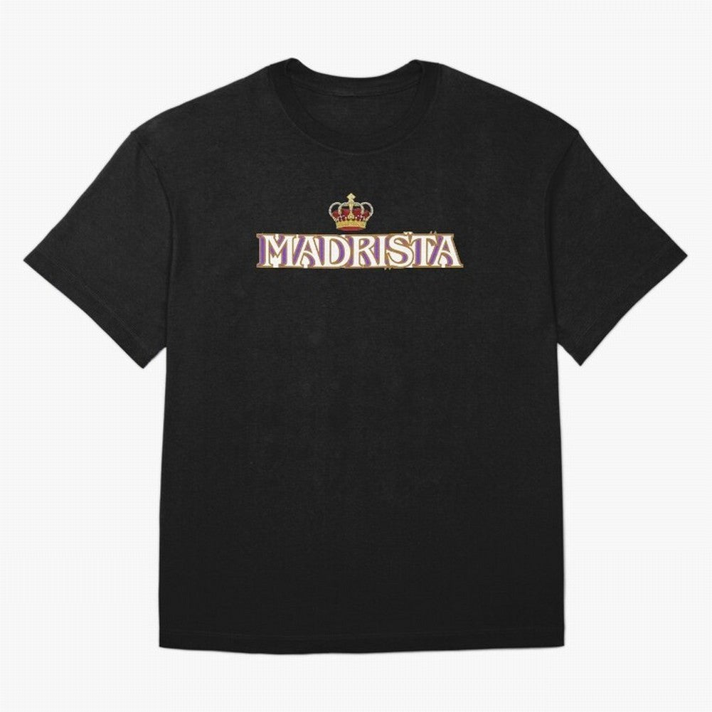 Madrista - Real Madrid Oversized T-Shirt Fuel the Hype around Match Day Hype around FIFA World Cup 2026 Group Stage, Neymar, Haaland and Cristiano Ronaldo, England and Germany, Retro Football Energy, Iconic Rivalries, Trophy Chase Drama and Stadium