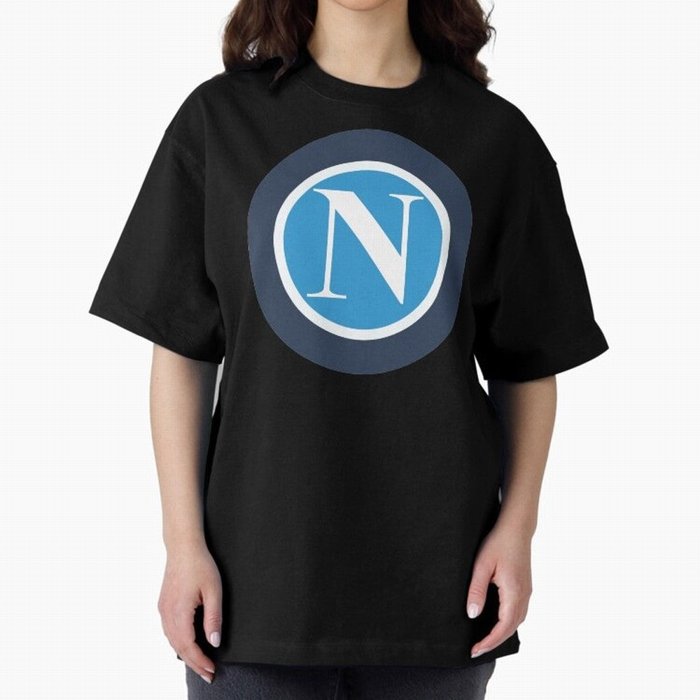 NAPOLI Oversized T-Shirt Bring Home Global Football Passion for FIFA World Cup 2026 Group Stage, with Mbappe and Neymar, England, France and Netherlands, Stadium Chants, National Pride, Trophy Dreams and Unforgettable Football Memories; Perfect for