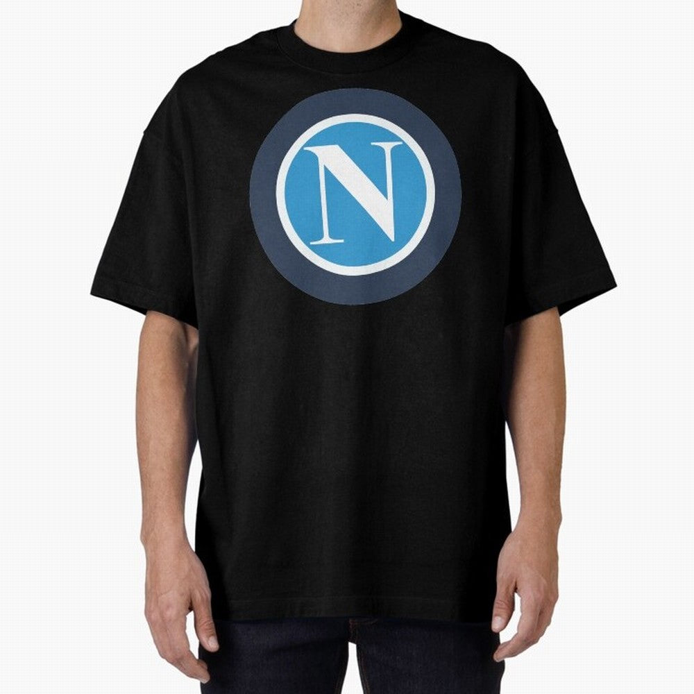 NAPOLI Oversized T-Shirt Bring Home Global Football Passion for FIFA World Cup 2026 Group Stage, with Mbappe and Neymar, England, France and Netherlands, Stadium Chants, National Pride, Trophy Dreams and Unforgettable Football Memories; Perfect for