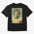 ZICO Oversized T-Shirt Celebrate Football Heritage in FIFA World Cup 2026 Group Stage Spirit, Filled with Brazil, Haaland and Mbappe, Match Day Excitement, Supporter Culture, Golden Goals and Global Football Passion; Ideal for Football Dads,