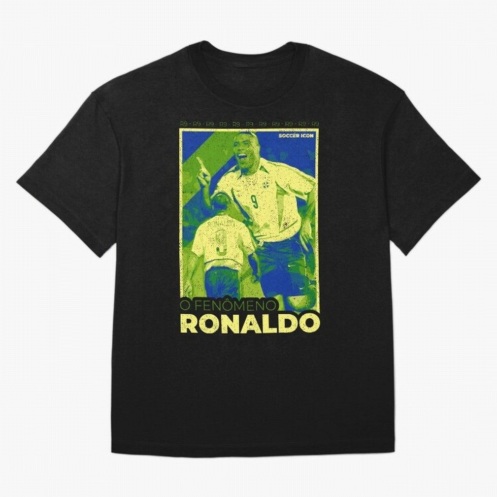 Ronaldo - Street Art - Soccer Icons Oversized T-Shirt Turn Every Weekend Toward Match Day Hype around FIFA World Cup 2026 Group Stage, Messi, Argentina, France and Brazil, Stadium Memories, Football Loyalty, International Chants and Championship