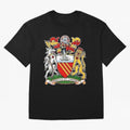 1902 -1960 The First UNITED Crest Large Oversized T-Shirt Follow Every Goal of the FIFA World Cup 2026 Group Stage Journey through Messi Highlights, France and Portugal Pride, Football Festival Excitement, Trophy Ambitions, Country Rivalries and