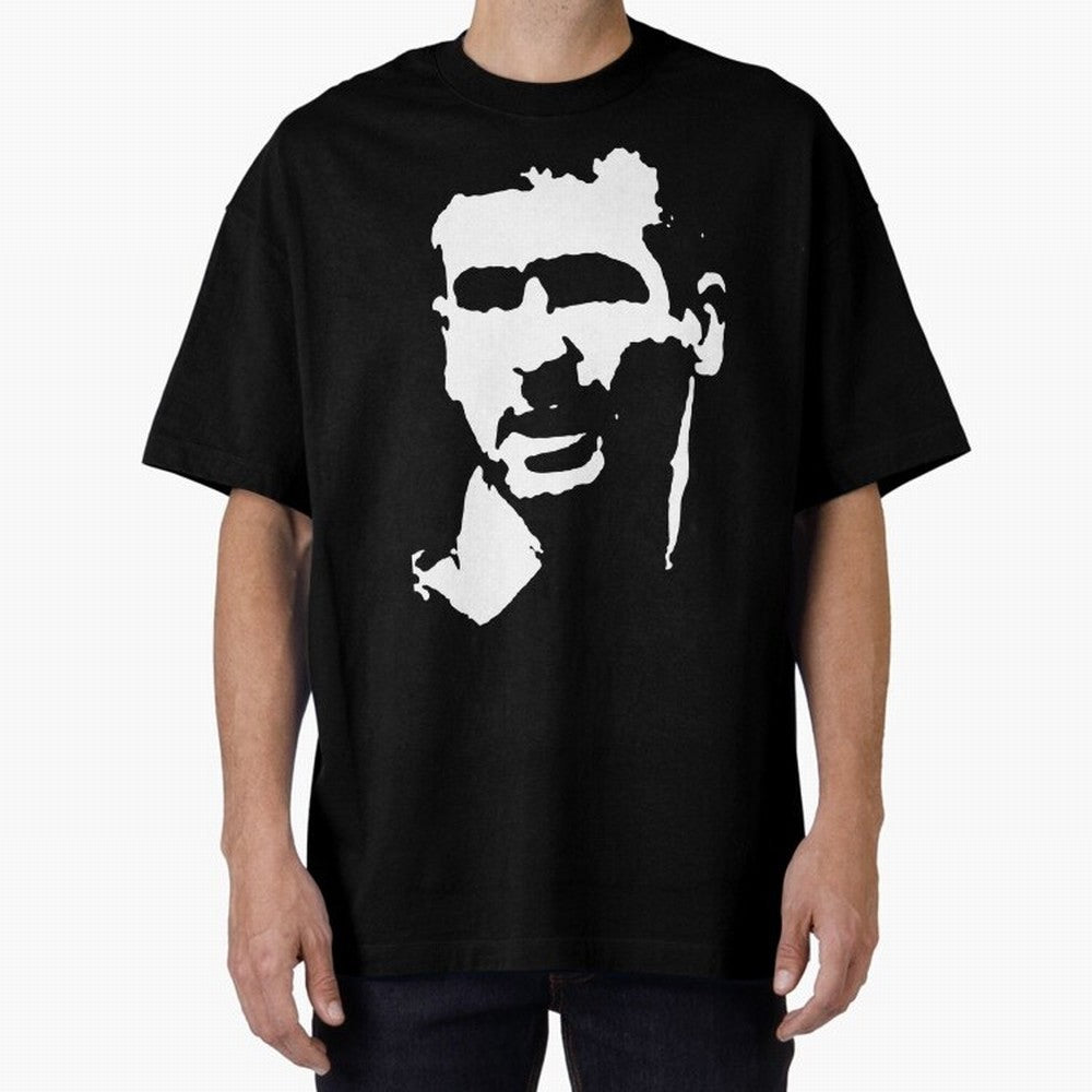 Eric Cantona Manchester Football Legend Oversized T-Shirt Experience FIFA World Cup 2026 for Fans of Haaland and Brazil, Portugal and Argentina, Bringing Fan Favorite Moments, National Team Passion, Big Match Drama and Soccer History; Ideal for