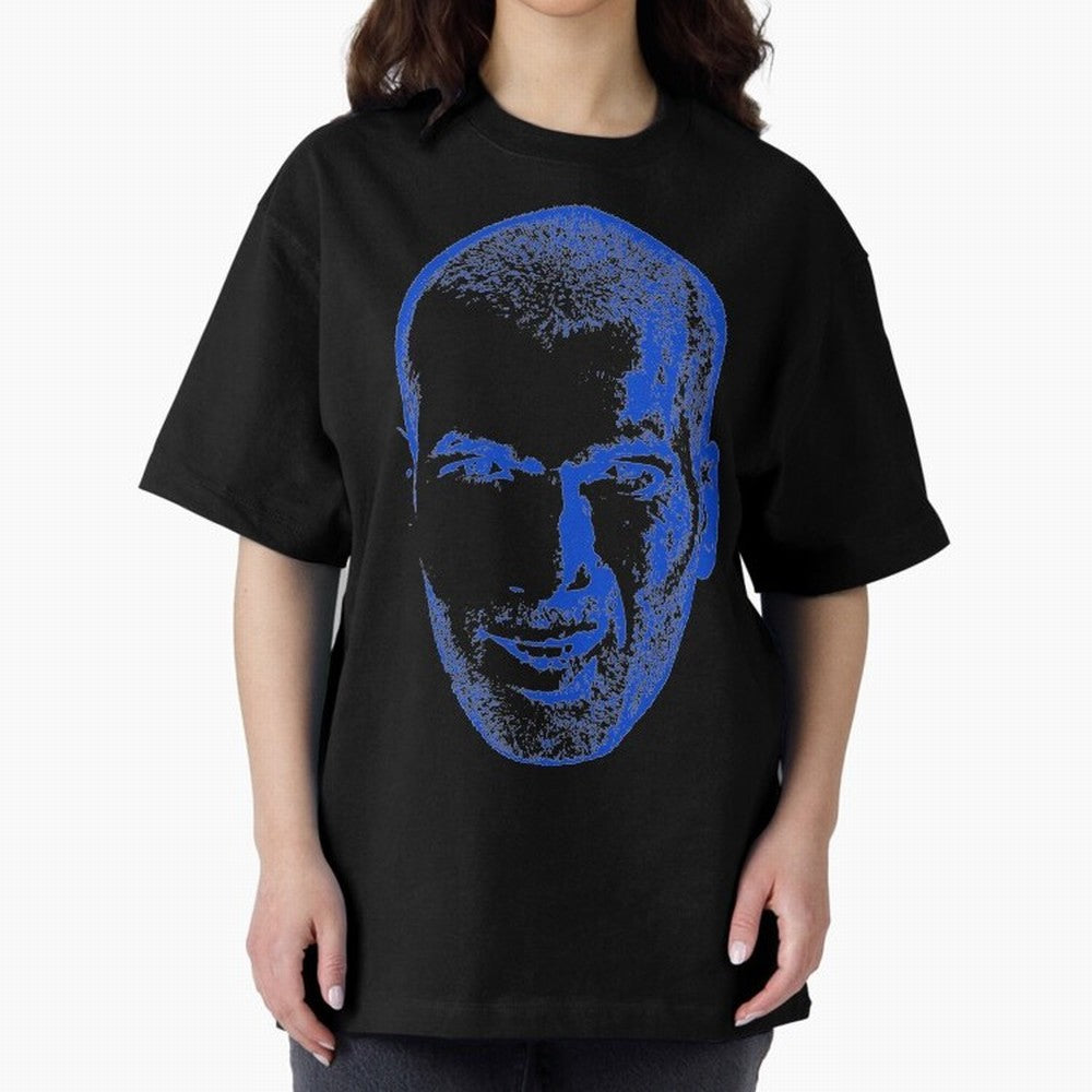 Zizou Zidane Oversized T-Shirt Get Ready for Global Football Passion for FIFA World Cup 2026 USA Canada Mexico, Driven by Cristiano Ronaldo, Spain, Football Festival Excitement, Trophy Ambitions, Country Rivalries and Star Player Buzz; Perfect for
