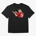 Antony Oversized T-Shirt Bring a Vintage Feel to Global Football Passion for FIFA World Cup 2026 USA Canada Mexico, Made for Messi, Neymar and Mbappe, Brazil, Portugal and Argentina, Worldwide Fan Energy, Dramatic Goals, Stadium Lights and