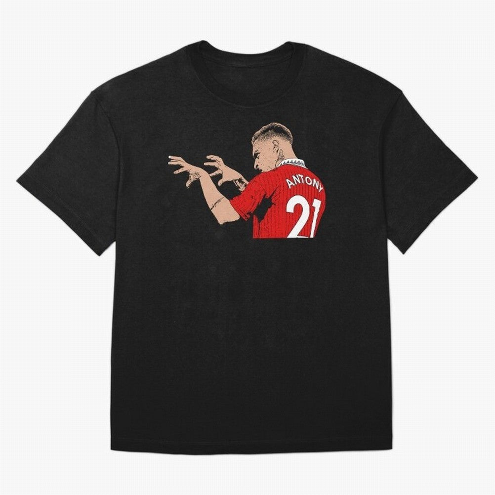 Antony Oversized T-Shirt Bring a Vintage Feel to Global Football Passion for FIFA World Cup 2026 USA Canada Mexico, Made for Messi, Neymar and Mbappe, Brazil, Portugal and Argentina, Worldwide Fan Energy, Dramatic Goals, Stadium Lights and