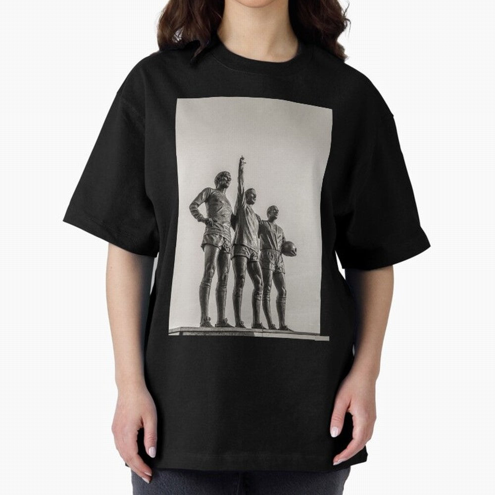 Manchester United Legends Oversized T-Shirt Bring Match Day Fire to Global Football Passion for FIFA World Cup 2026 Group Stage, Featuring Haaland and Mbappe, Spain, Soccer Culture, Superstar Moments, National Team Dreams and Competitive Fire;