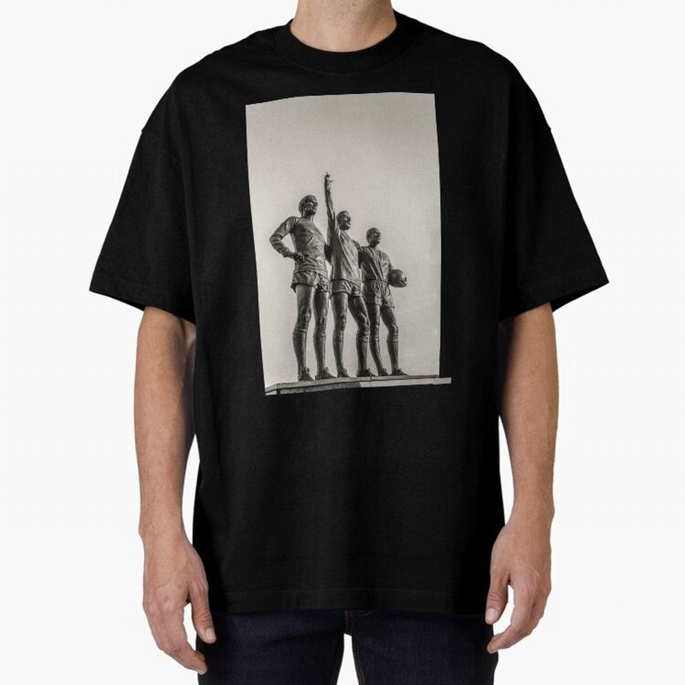 Manchester United Legends Oversized T-Shirt Bring Match Day Fire to Global Football Passion for FIFA World Cup 2026 Group Stage, Featuring Haaland and Mbappe, Spain, Soccer Culture, Superstar Moments, National Team Dreams and Competitive Fire;