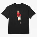 Alejandro Garnacho celebration Oversized T-Shirt Feel International Energy from FIFA World Cup 2026 Centered on CR7, Argentina Energy, Stadium Memories, Football Loyalty, International Chants and Championship Tradition; Great for Watch Parties,