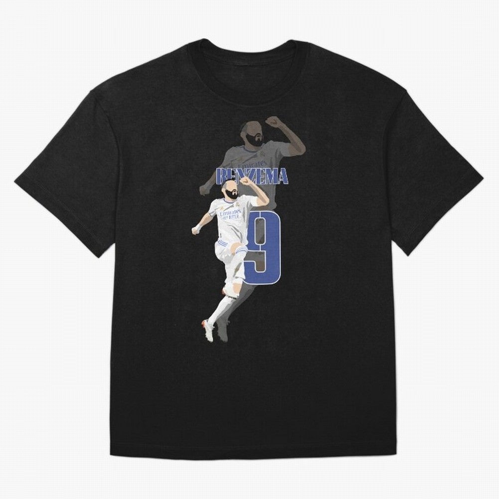Karim Benzema 9 Oversized T-Shirt Back Your Heroes with the FIFA World Cup 2026 Journey through Messi, Neymar and Mbappe Highlights, Netherlands Pride, Supporter Pride, Iconic Celebrations, Legendary Names and Global Match Day Energy; Ideal for