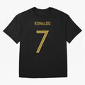Christiano Ronaldo Portugal Jersey 2020 Oversized T-Shirt Join FIFA World Cup 2026 USA Canada Mexico for Fans of Neymar and France and Portugal, Bringing Stadium Chants, National Pride, Trophy Dreams and Unforgettable Football Memories; Perfect for