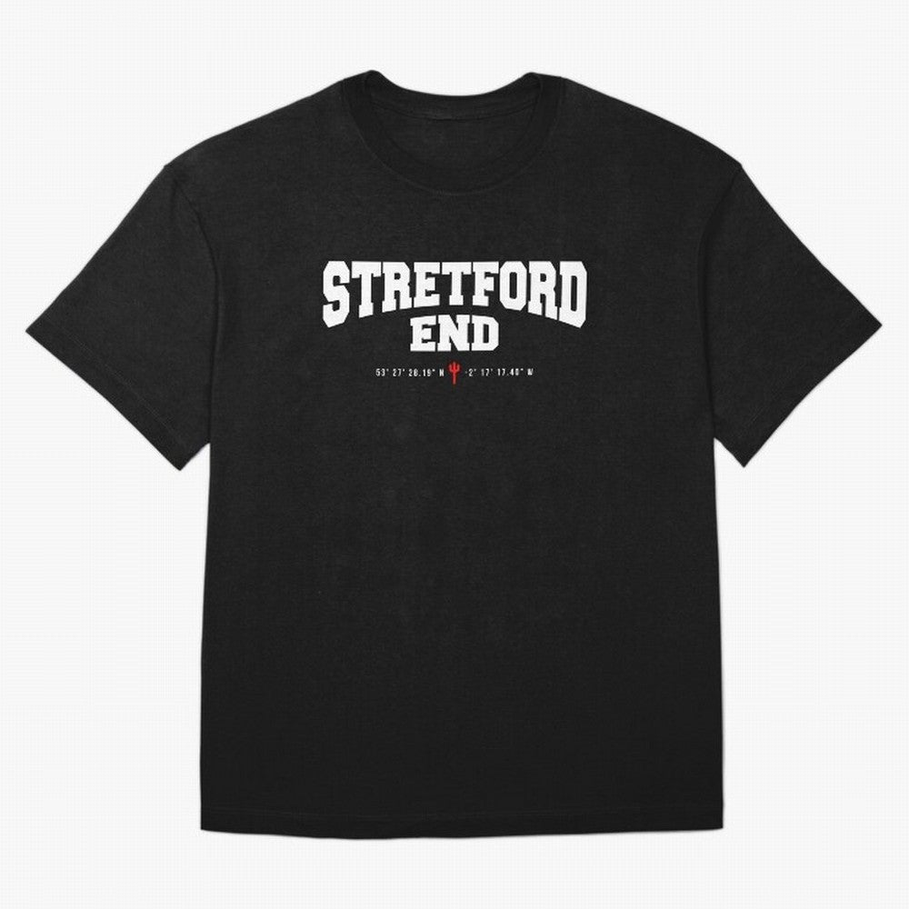 Stretford End - Manchester United Oversized T-Shirt Make Every Kick Count in Match Day Hype around FIFA World Cup 2026 USA Canada Mexico, Haaland, Germany, Fan Favorite Moments, National Team Passion, Big Match Drama and Soccer History; Great for