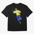 Ronaldo Nazario Oversized T-Shirt Elevate Global Football Passion for FIFA World Cup 2026, Featuring Cristiano Ronaldo, Haaland and CR7, Brazil, Portugal and Argentina, Supporter Pride, Iconic Celebrations, Legendary Names and Global Match Day