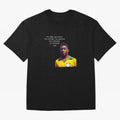 Pele Quote Oversized T-Shirt Show Championship Spirit for FIFA World Cup 2026 Group Stage Inspired by Cristiano Ronaldo, England and Germany Energy, Worldwide Fan Energy, Dramatic Goals, Stadium Lights and Championship Celebrations; Created for