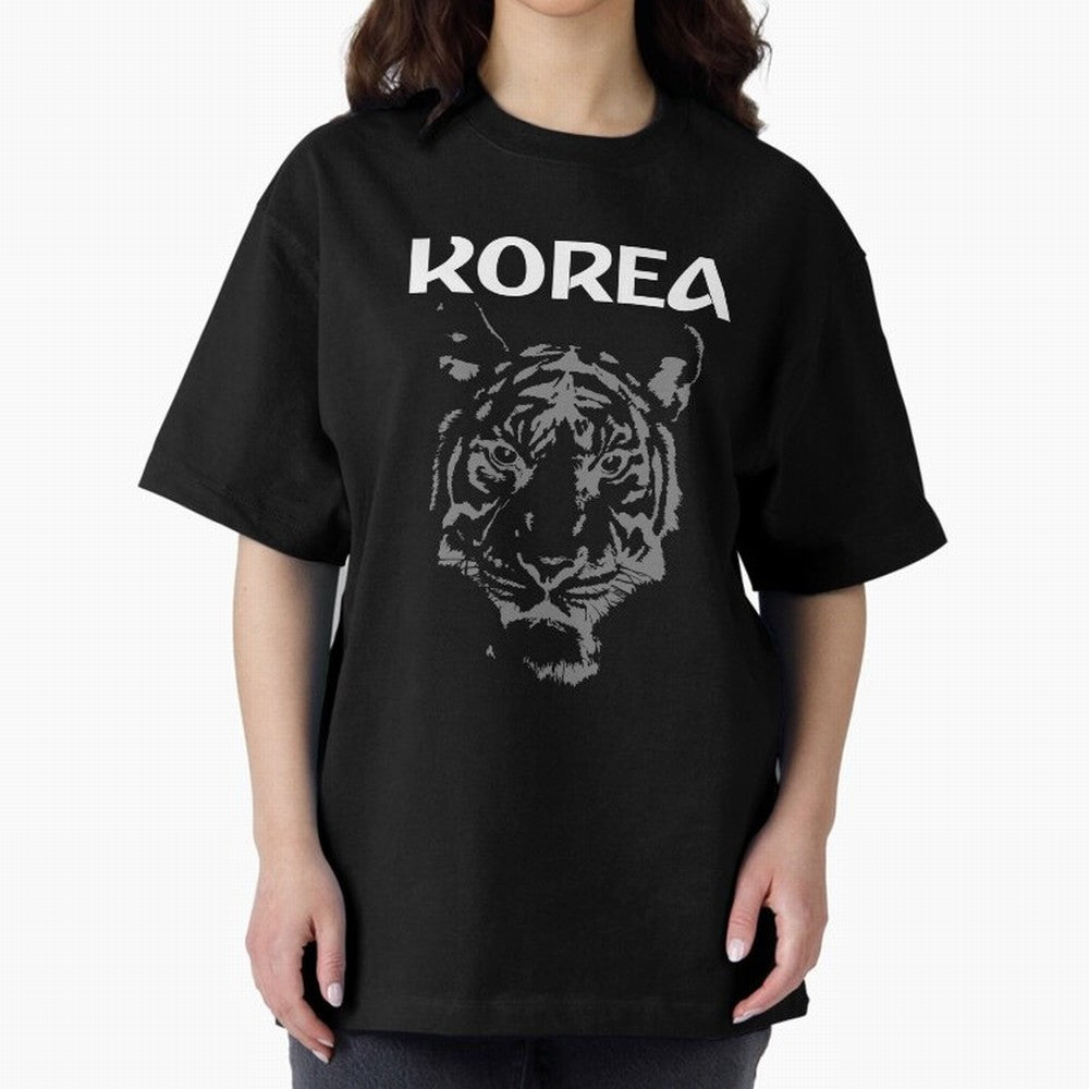 Team Korea Soccer Oversized T-Shirt Represent FIFA World Cup 2026 for Fans of Haaland and Spain and Netherlands, Bringing Stadium Chants, National Pride, Trophy Dreams and Unforgettable Football Memories; Created for Match Day Parties, Soccer