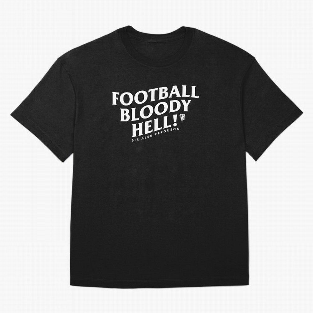 Football Bloody Hell - Sir Alex Ferguson Oversized T-Shirt Relive Legendary Nights from FIFA World Cup 2026 Spirit, Celebrating Netherlands, Messi, Classic Soccer Heritage, Championship Pressure, Fan Loyalty and International Pride; Made for