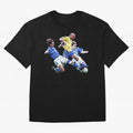Ronaldo vs Maldini & Cannavaro Oversized T-Shirt Celebrate the Road through FIFA World Cup 2026 USA Canada Mexico Capturing Cristiano Ronaldo, Haaland and CR7, Argentina and Brazil Energy, Football Festival Excitement, Trophy Ambitions, Country
