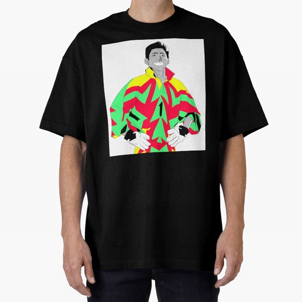 Jorge Campos the legend of soccer football in goal keeper Oversized T-Shirt Bring Stadium Energy to FIFA World Cup 2026 for Fans of Cristiano Ronaldo and England, Bringing Football Passion, Legendary Performances, Festival Vibes and Supporter