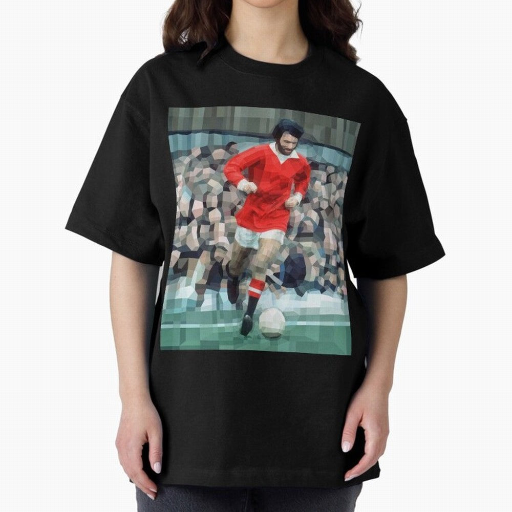 George Best Oversized T-Shirt Make the Season About FIFA World Cup 2026 USA Canada Mexico Spirit, Connected to Brazil, CR7 and Messi, Worldwide Fan Energy, Dramatic Goals, Stadium Lights and Championship Celebrations; Great for Watch Parties,