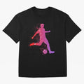 Soccer Player Shoot Oversized T-Shirt Bring Match Day Hype around FIFA World Cup 2026, Cristiano Ronaldo, Haaland and CR7, Argentina and Brazil, Championship Spirit, Famous Goals, Roaring Crowds and International Football Unity; Great for Watch