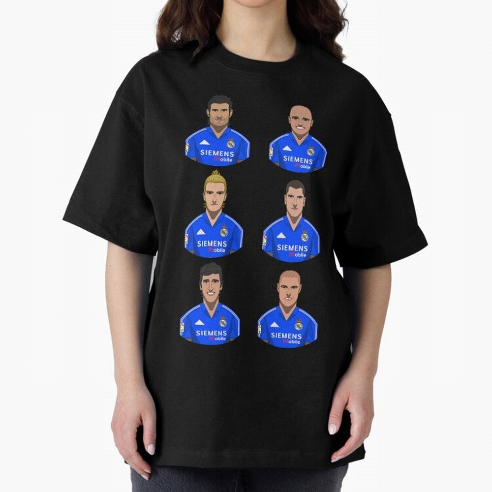 Los Galacticos Oversized T-Shirt Show Up for the Glory of Global Football Passion for FIFA World Cup 2026, Centered on CR7, Netherlands, Football Passion, Legendary Performances, Festival Vibes and Supporter Community; Perfect for Fans, Collectors,