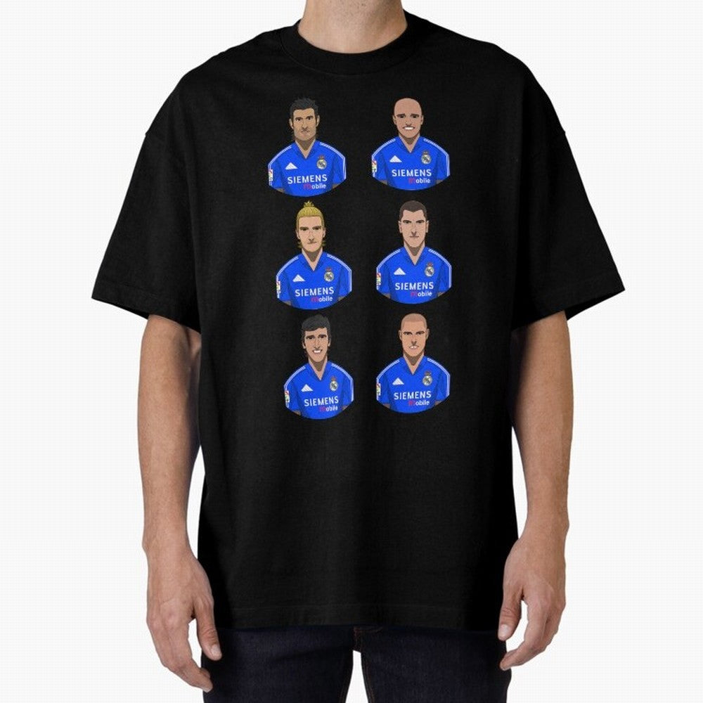 Los Galacticos Oversized T-Shirt Show Up for the Glory of Global Football Passion for FIFA World Cup 2026, Centered on CR7, Netherlands, Football Passion, Legendary Performances, Festival Vibes and Supporter Community; Perfect for Fans, Collectors,