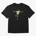 Brazilian Legend Ronaldo Oversized T-Shirt Experience the Global Stage of Global Football Passion for FIFA World Cup 2026, Highlighting Cristiano Ronaldo, Haaland and CR7, France, Fan Favorite Moments, National Team Passion, Big Match Drama and