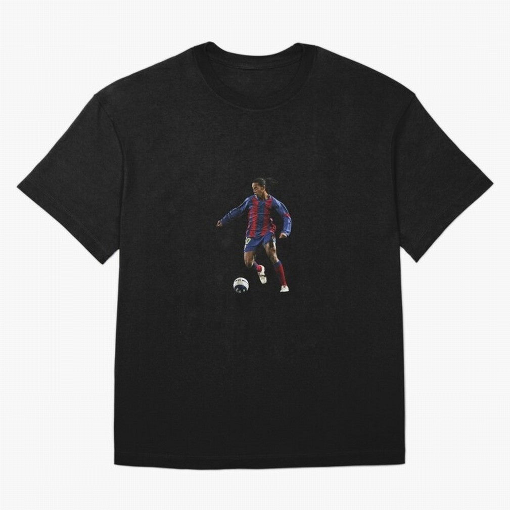 Ronaldinho Gaucho Oversized T-Shirt Represent the FIFA World Cup 2026 Journey through Messi and Cristiano Ronaldo Highlights, England, France and Netherlands Pride, Global Supporter Spirit, Legendary Goals, National Colors and Tournament