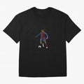 Ronaldinho Gaucho Oversized T-Shirt Represent the FIFA World Cup 2026 Journey through Messi and Cristiano Ronaldo Highlights, England, France and Netherlands Pride, Global Supporter Spirit, Legendary Goals, National Colors and Tournament