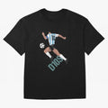 D10S Oversized T-Shirt Celebrate Fan Favorites in FIFA World Cup 2026 USA Canada Mexico Spirit, Capturing France and Portugal, Messi, Neymar and Mbappe, Supporter Pride, Iconic Celebrations, Legendary Names and Global Match Day Energy; Perfect for