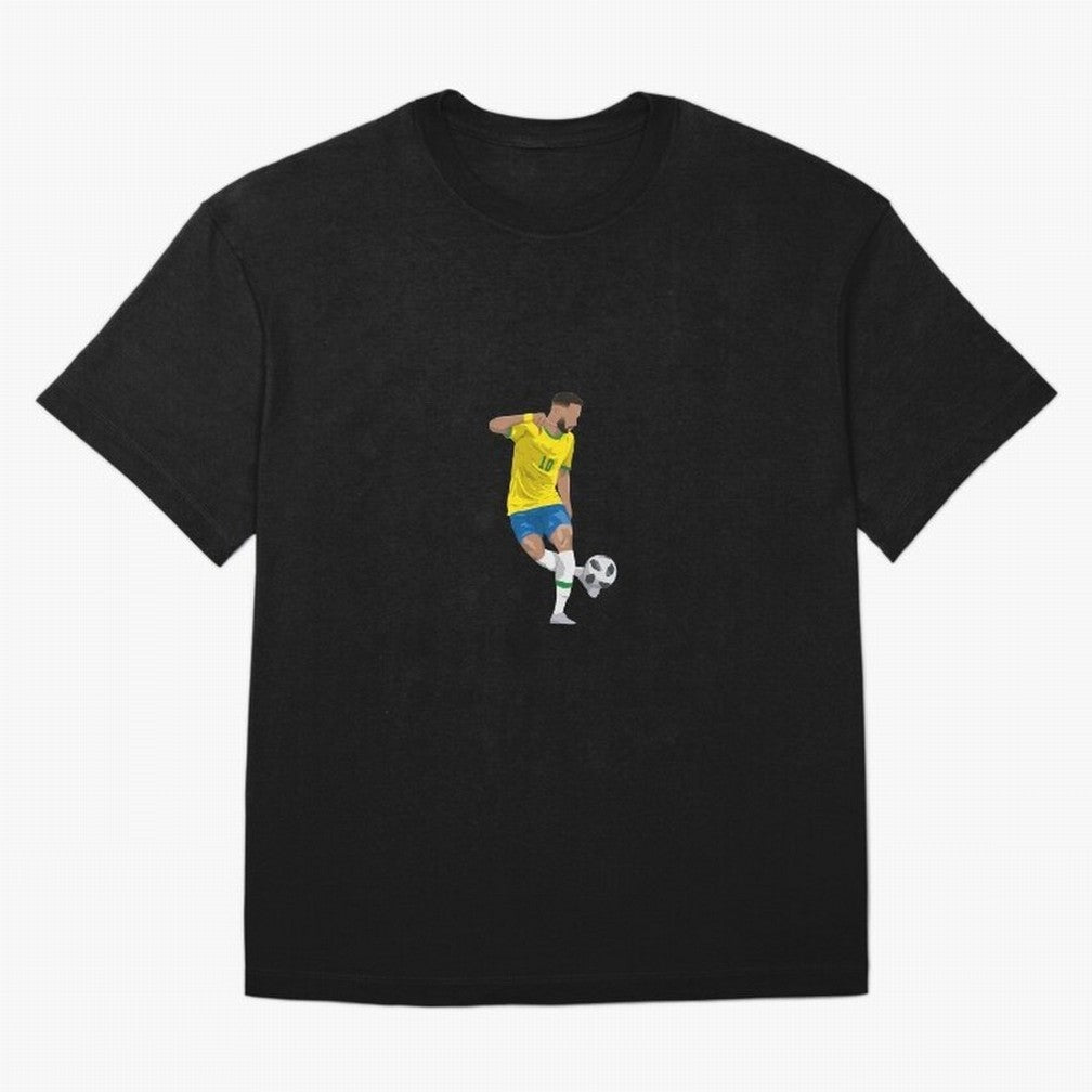 Neymar JR Minimalist Oversized T-Shirt Bring Global Tournament Vibes to the FIFA World Cup 2026 USA Canada Mexico Journey through Haaland Highlights, England and Germany Pride, Goal Celebration Energy, Supporter Heritage, Football Icons and
