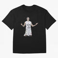 Ricardo Kaka wearing  I belong to Jesus  t-shirt sticker for football lovers Oversized T-Shirt Treasure Match Day Hype around FIFA World Cup 2026 USA Canada Mexico, Neymar, Haaland and Cristiano Ronaldo, Brazil, Portugal and Argentina, Stadium