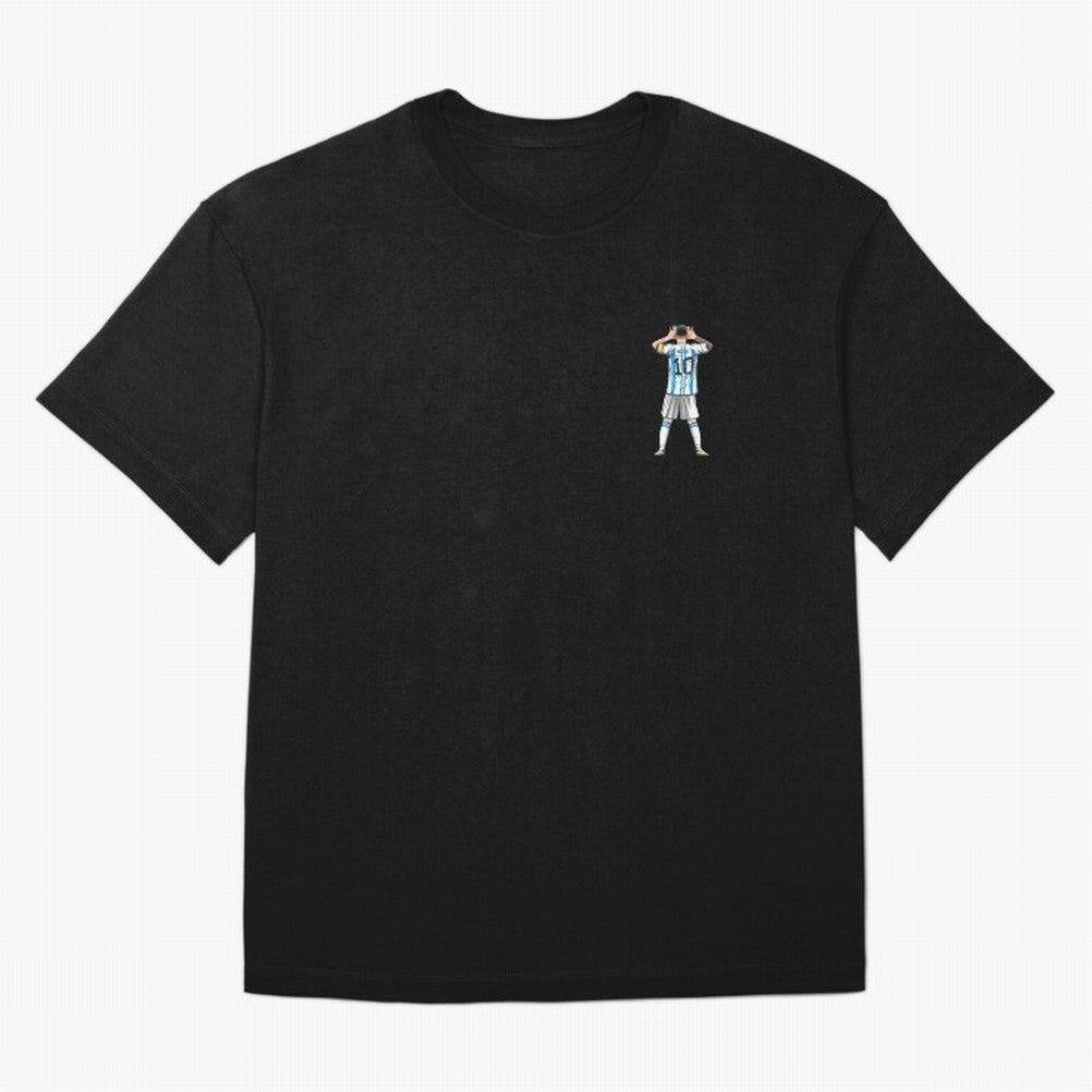 Lionel Messi Oversized T-Shirt Unlock FIFA World Cup 2026 with Messi, CR7 and Mbappe, Netherlands Energy, Championship Spirit, Famous Goals, Roaring Crowds and International Football Unity; Perfect for Supporters Who Want Bold Football Energy,