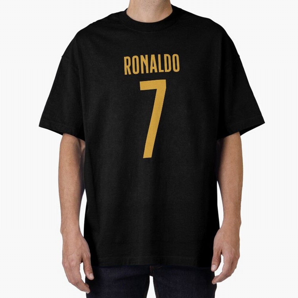 Christiano Ronaldo Portugal Jersey 2023 Oversized T-Shirt Celebrate Football Dreams Across FIFA World Cup 2026 USA Canada Mexico for Fans of Messi, CR7 and Mbappe and Portugal, Bringing Fan Favorite Moments, National Team Passion, Big Match Drama