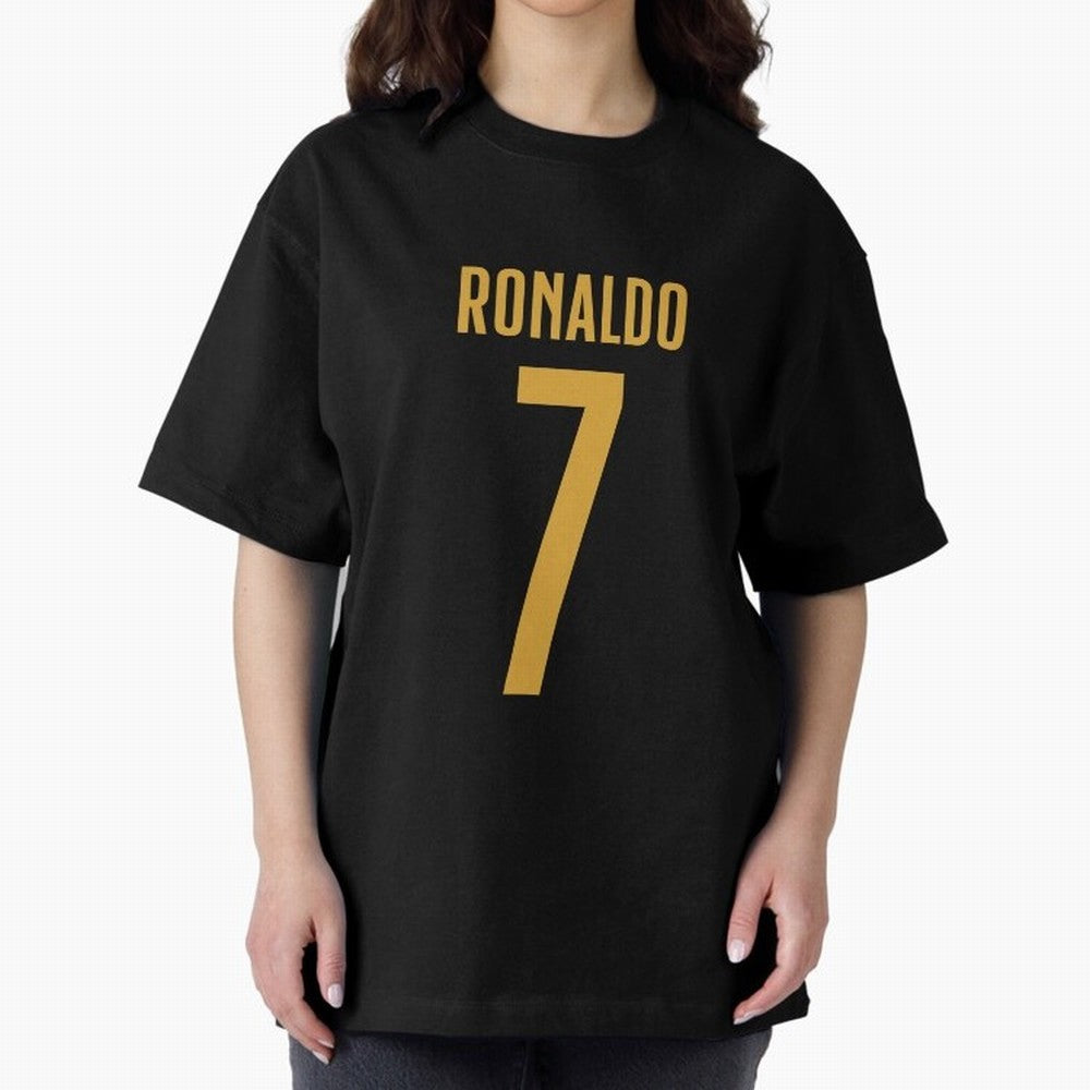 Christiano Ronaldo Portugal Jersey 2023 Oversized T-Shirt Celebrate Football Dreams Across FIFA World Cup 2026 USA Canada Mexico for Fans of Messi, CR7 and Mbappe and Portugal, Bringing Fan Favorite Moments, National Team Passion, Big Match Drama