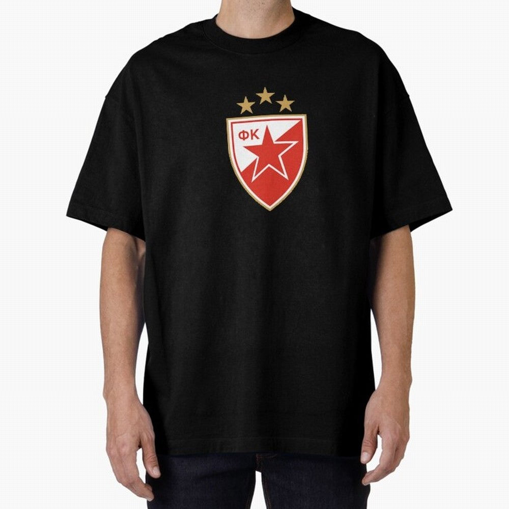 red star Oversized T-Shirt Make Game Day About FIFA World Cup 2026 Filled with Neymar, Haaland and Cristiano Ronaldo, Portugal, Spain and Germany Energy, Tournament Hype, Historic Matchups, Family Viewing Parties and Global Sports Pride; Made for