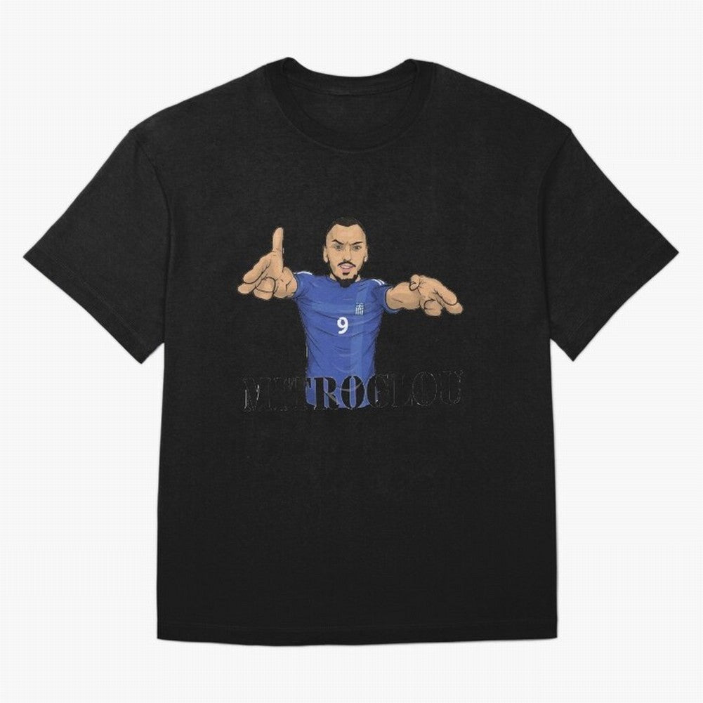 Kostantinos Mitroglou Oversized T-Shirt Turn Up for FIFA World Cup 2026 Filled with CR7 and Messi, England, France and Netherlands Energy, Classic Soccer Heritage, Championship Pressure, Fan Loyalty and International Pride; Perfect for Supporters